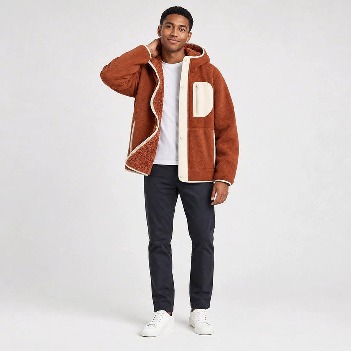 Fleece Hooded Jacket — AI draft - Jack Hafford