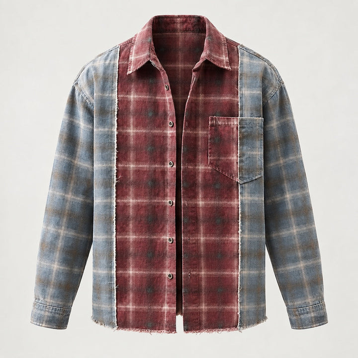 Harston Cotton Plaid Shirt