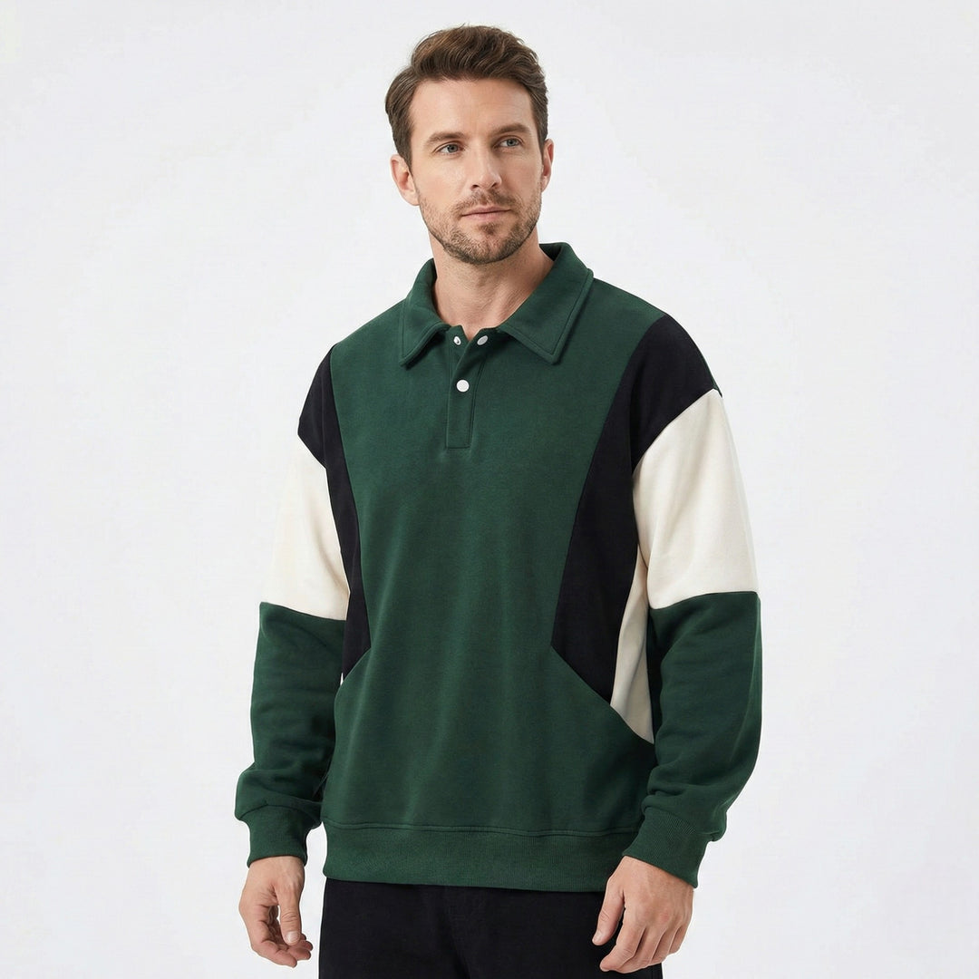 Mariner Polo Cotton Sweatshirt