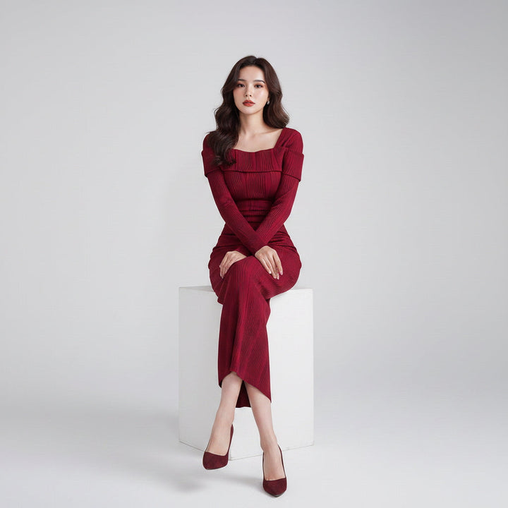 Velana Midi Dress - Wedding Guest