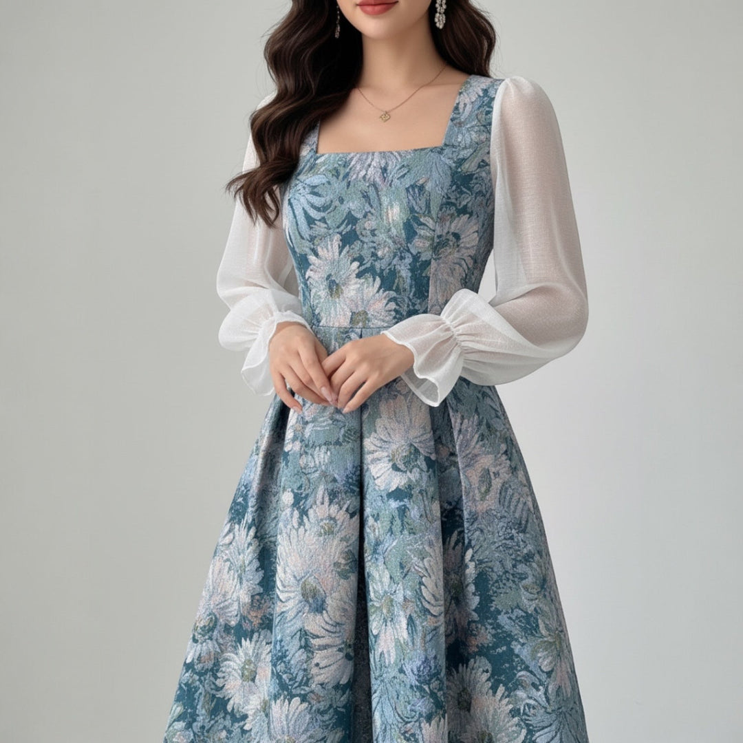 Sorelle Floral Midi Dress