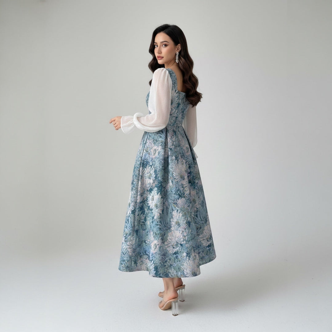 Sorelle Floral Midi Dress