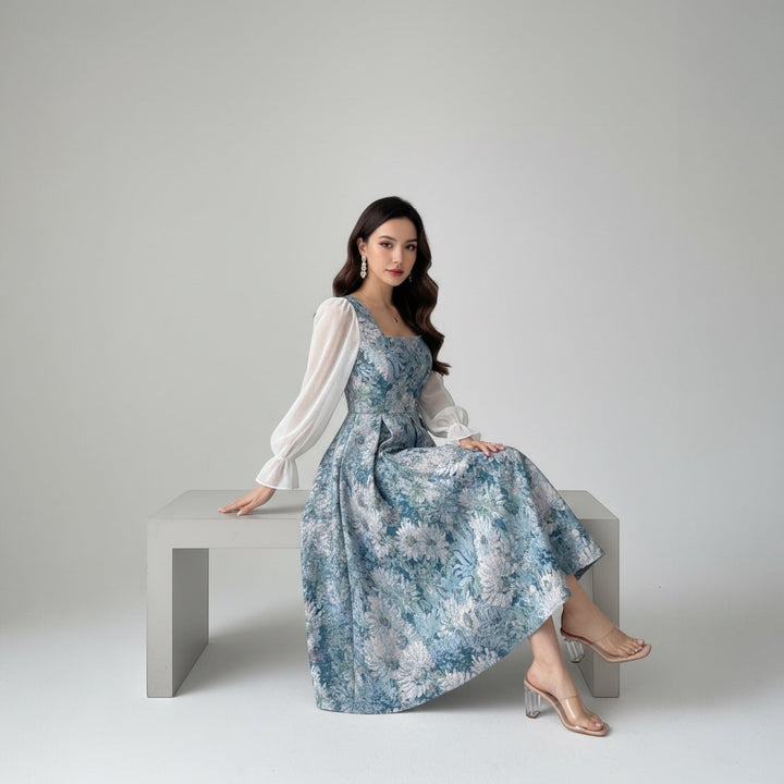 Sorelle Floral Midi Dress