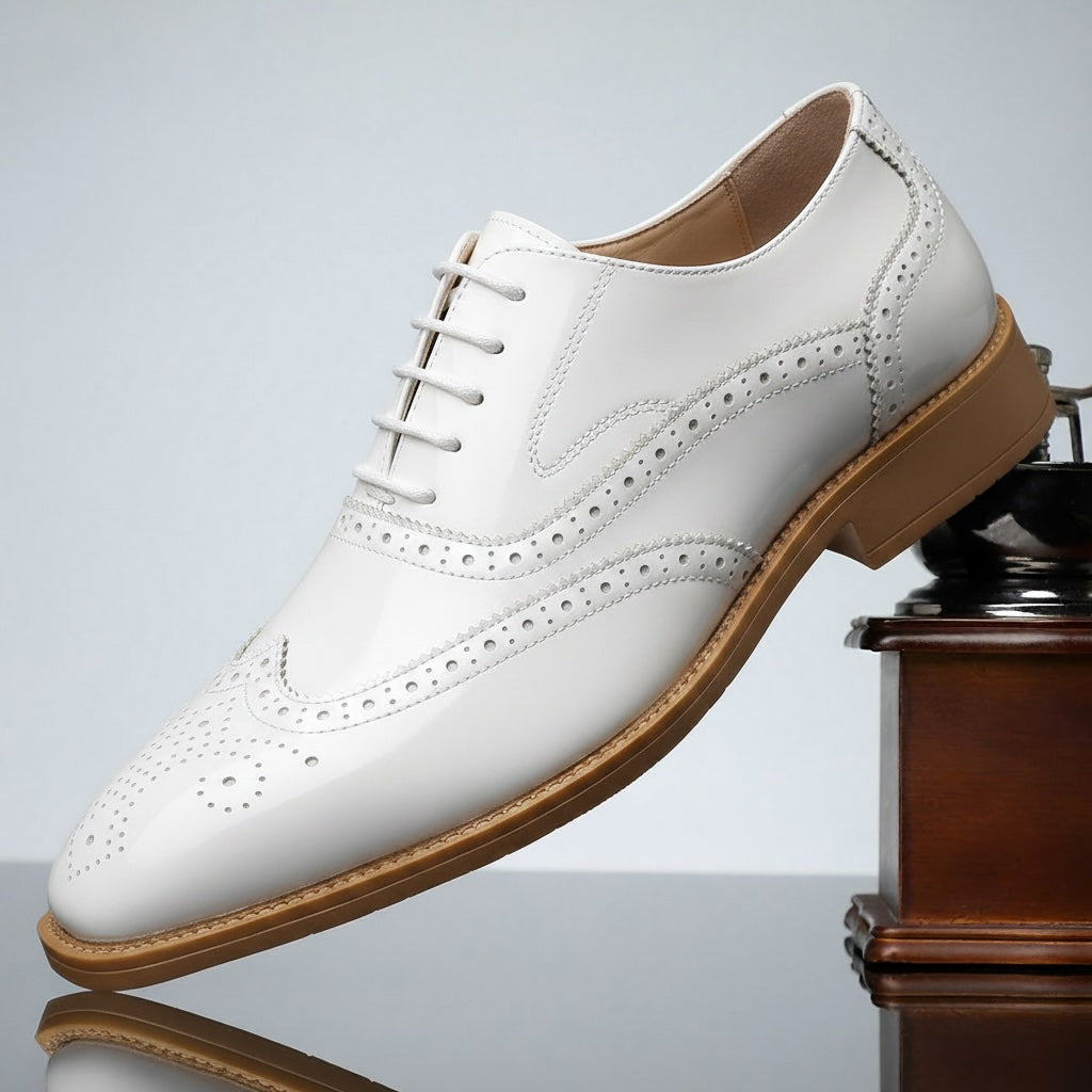 Varcio Savini Wingtip Brogue Oxfords