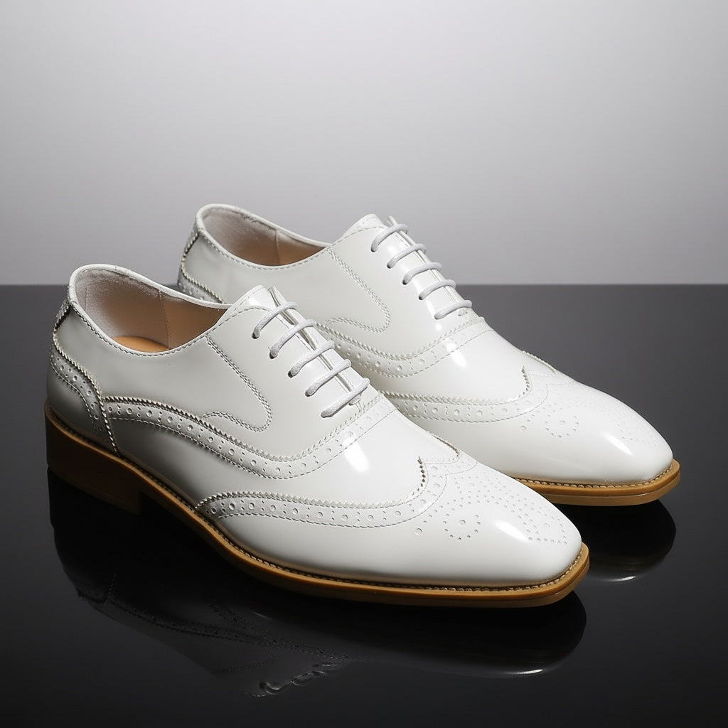 Varcio Savini Wingtip Brogue Oxfords
