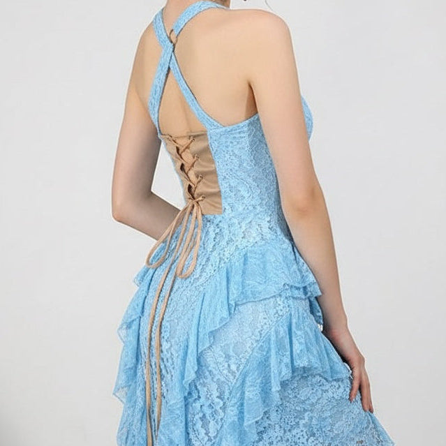 Velante Lace Maxi Dress - Wedding Guest