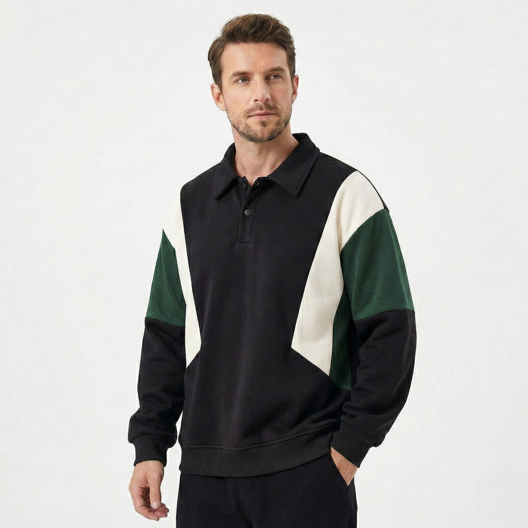 Mariner Polo Cotton Sweatshirt