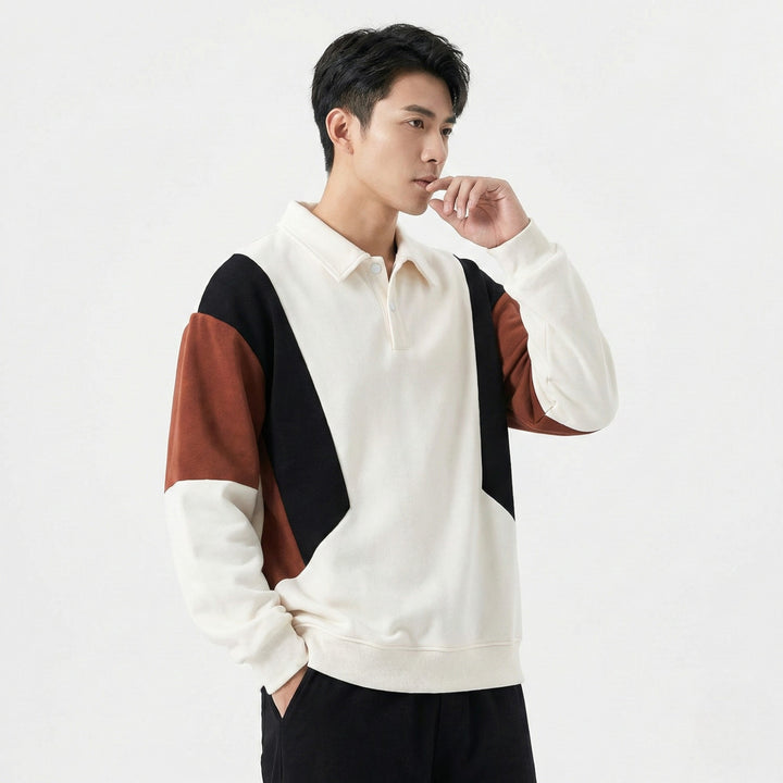 Mariner Polo Cotton Sweatshirt