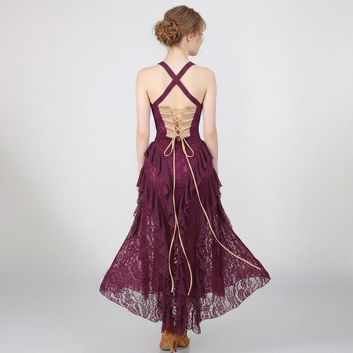 Velante Lace Maxi Dress - Wedding Guest